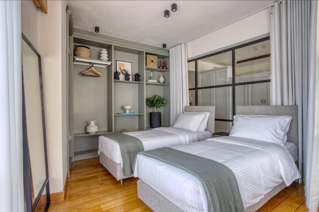 شقة Sunny Luxury Loft,Stunning Acropolis View, Jacuzzi أثينا المظهر الخارجي الصورة